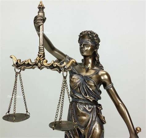 Blind Lady Justice Scales Lawyer Firm Attorney Statue Office Etsy
