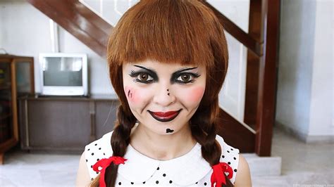 Scary Doll Halloween Makeup