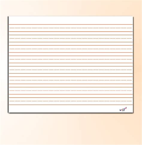 Free Printable Primary Handwriting Paper Lined Paper Template With
