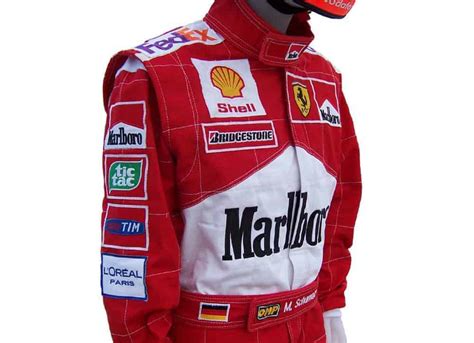 We did not find results for: Michael Schumacher 2001 Racing Suit Ferrari F1 | The GPBox