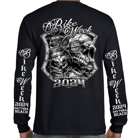 100 Cotton Long Sleeves Crew Neck Screen Printed Left Chest Full Back