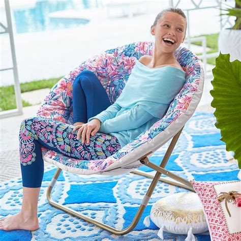 Hammock chairs are the ultimate invitation to take a breather, and they can be installed nearly anywhere in and around your home. Lilly Pulitzer Hang-A-Round Chair, Slathouse Soiree in ...