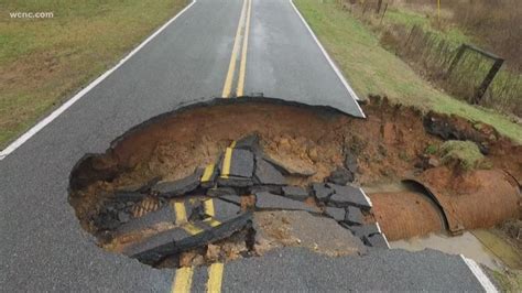 Roads Collapse Yards Flood As Rain In Clt Region Persists