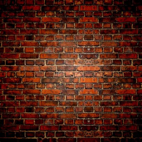 Dark Red Brick Wall Background Modern Medium Background