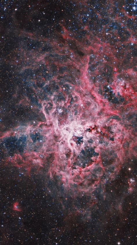 Download Wallpaper 938x1668 Nebula Galaxy Glow Space Stars Iphone 8