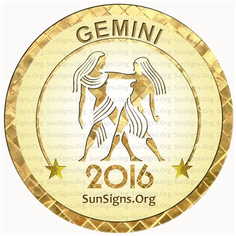 The two zodiac signs for october are libra and scorpio. Gemini Horoscope 2016 Predictions | Sun Signs