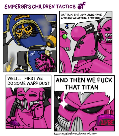 Slaanesh Influenced Tactics By Techmaguskhobotov Warhammer 40000