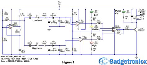 Learn how to explain each component. Sump / Fill pump controller Circuit - Gadgetronicx