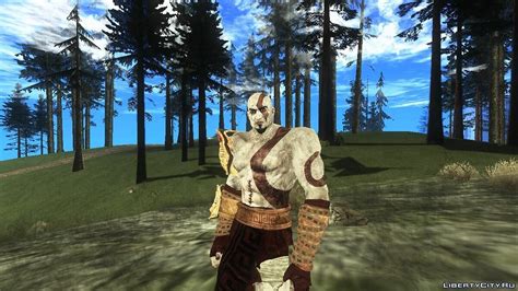 Завантажити God Of War 3 Kratos для Gta San Andreas