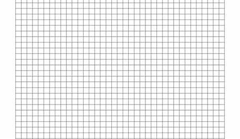 1/5" Inch Grid Plain Graph Paper | Printable graph paper, Graph paper