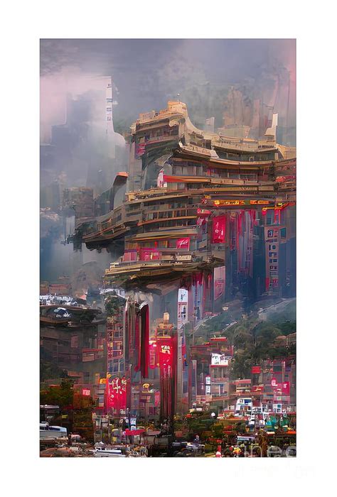 Ancient China City Painting By Grant Leah Fine Art America