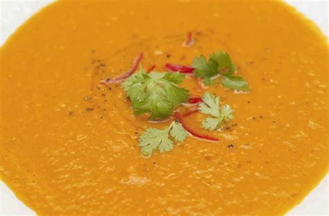 Jamie Olivers Spicy Tomato Soup Recipe Goodtoknow