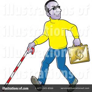 Blind Clipart 1192491 Illustration By Lal Perera