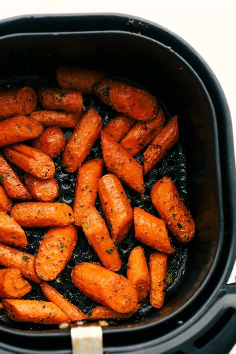 Roasted Air Fryer Carrots Recipe The Recipe Critic