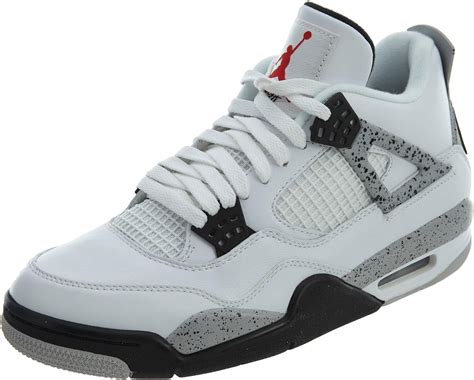 Nike Air Jordan 4 Retro Og Basketball Shoes For Men White Whitefire