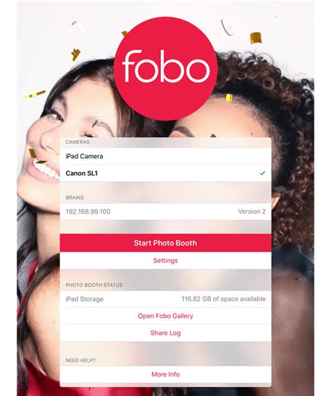 With insta booth combining and taking photos has never been so fun! iPad Photo Booth App Software for iOS - fobo app