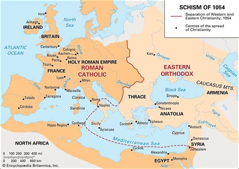 East West Schism Summary History And Effects Britannica