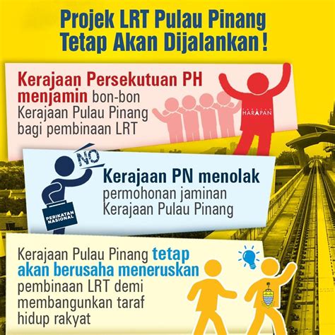 Projek LRT Pulau Pinang tetap akan dijalankan KM Kon Yeow – DAP Pulau
