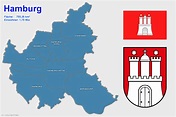 Bundesland Hamburg (HH) - Bundesländer Deutschland