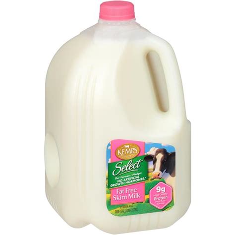 Kemps Select Fat Free Skim Milk Gallon Hy Vee Aisles Online Grocery