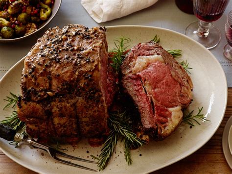 It's called a standing rib roast because to cook it prime rib. Christmas Recipes, Food Ideas and Menus : Cooking Channel ...