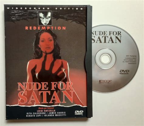 Nude For Satan Luigi Batzella Dvd Redemption Snapcase Euro Horror