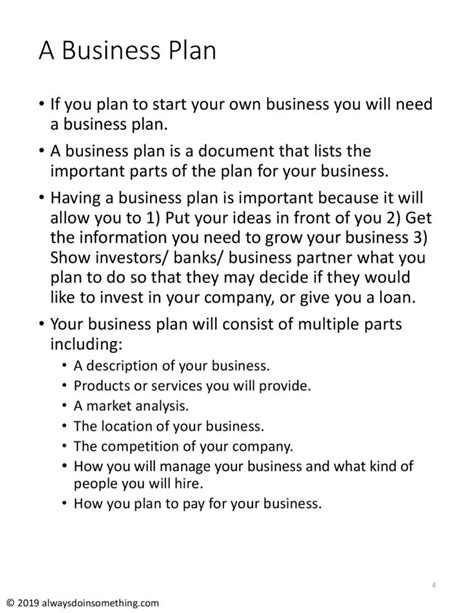 Business Plan Bundle Kids And Teens Made By Teachers