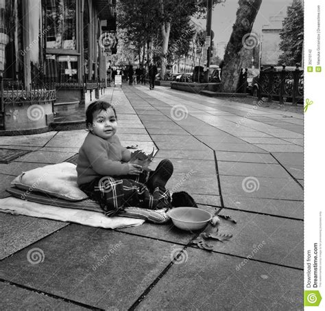 Beggar Child Editorial Photography Image Of People