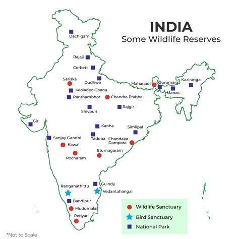 Location Of Wildlife Sanctuaries In India Map Image Hd Wallpaper My