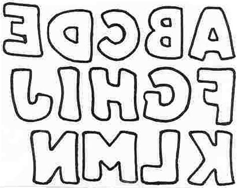 Letter stencils to print and cut out. Free Printable Block Letters | Lettres imprimables gratuitement, Lettres découpées, Lettres de l ...