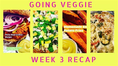 Going Veggie Week 3 Recap YouTube