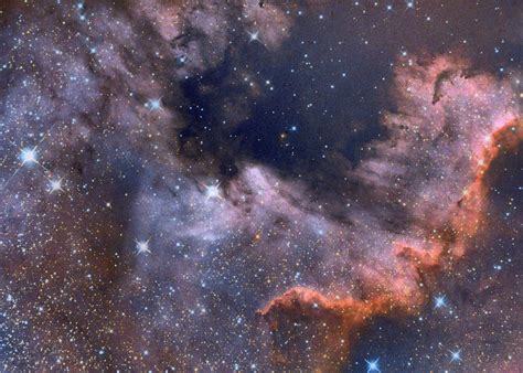 Il Mio Spazio The Cygnus Wall In North America Nebula Ngc7000