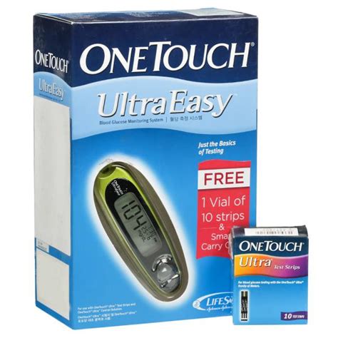 Buy Onetouch Ultra Easy Glucose Monitoring System Pack Of In