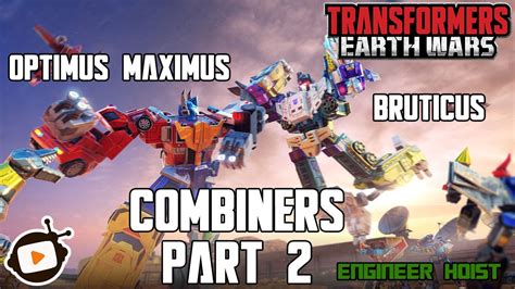 Transformers Earth Wars Combiners Part Youtube