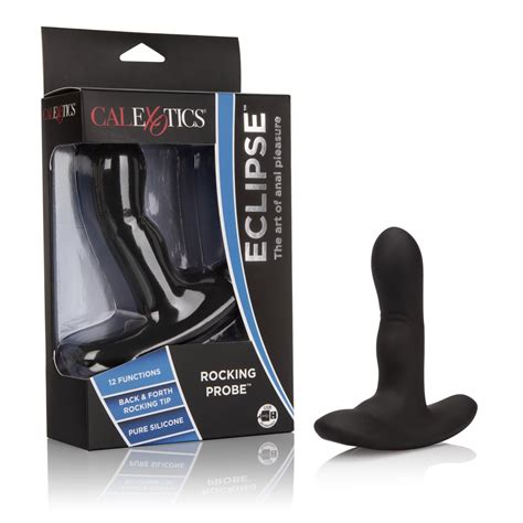 calexotics 12 function wireless back and forth rocking tip luxury anal silicone probe rechargeble