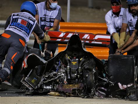 Romain grosjean dramatic crash | 2020 bahrain grand prix. FIA's investigation into Romain Grosjean crash begins | F1 ...