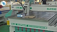BLUE ELEPHANT cnc router 1530 6kw Italian spindle 3 axis engraving ...