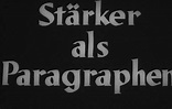 STÄRKER ALS PARAGRAPHEN 1936, FILMHAUER