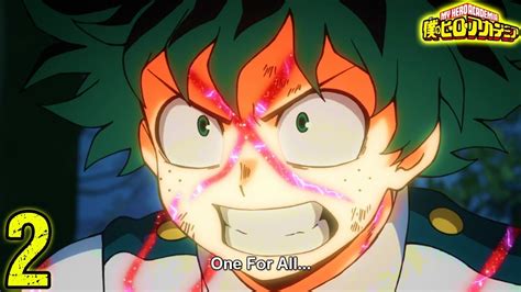 Deku Quirk One For All Training My Hero Academia Season 3 Episode 2 Reviewreaction Youtube