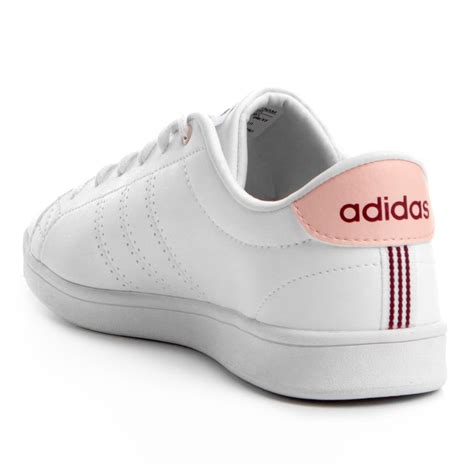 Tênis Adidas Advantage Clean Qt Feminino Branco Netshoes