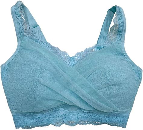 Sendyou Mastectomy Bras With Pockets For Women Post Surgical Silicone Breast Forms Wirefree Mesh
