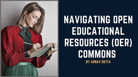 How To Navigating Open Educational Resources Oer Commons Youtube