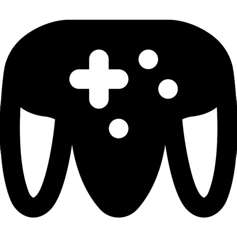 Download Black Game Controller Icon