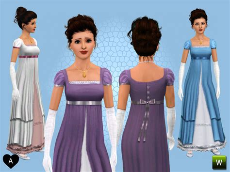 The Sims Resource Regency Clothes