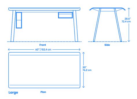 Typical desk height affects the way your desk fits the room and how it fits you. Distil Desk Dimensions & Drawings | Dimensions.Guide