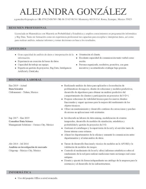 Ejemplos De Objetivo Profesional Mi Cv Ideal