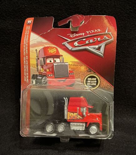 Cars Mack Semi Truck Rust Eze Disney Pixar Deluxe Red Matel EBay