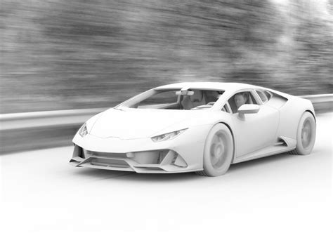 David Baylis Design Lamborghini Huracàn Evo Full Cg Render
