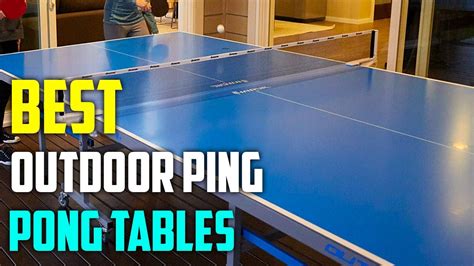 Best Outdoor Ping Pong Tables Reviews Top 5 Picks Youtube