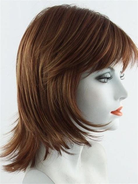 Mid Length Lareyerd Shag Cut Women Wigs Best Wigs Online Sale